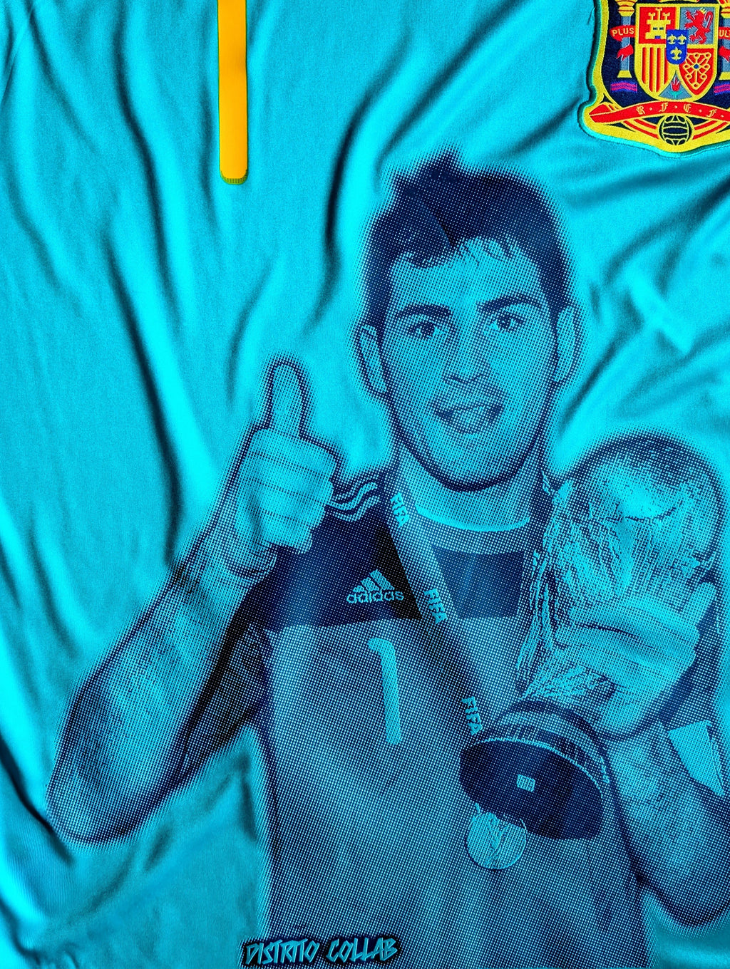 JERSEY RETRO SELECCIÓN ESPAÑA 2010 X CASILLAS