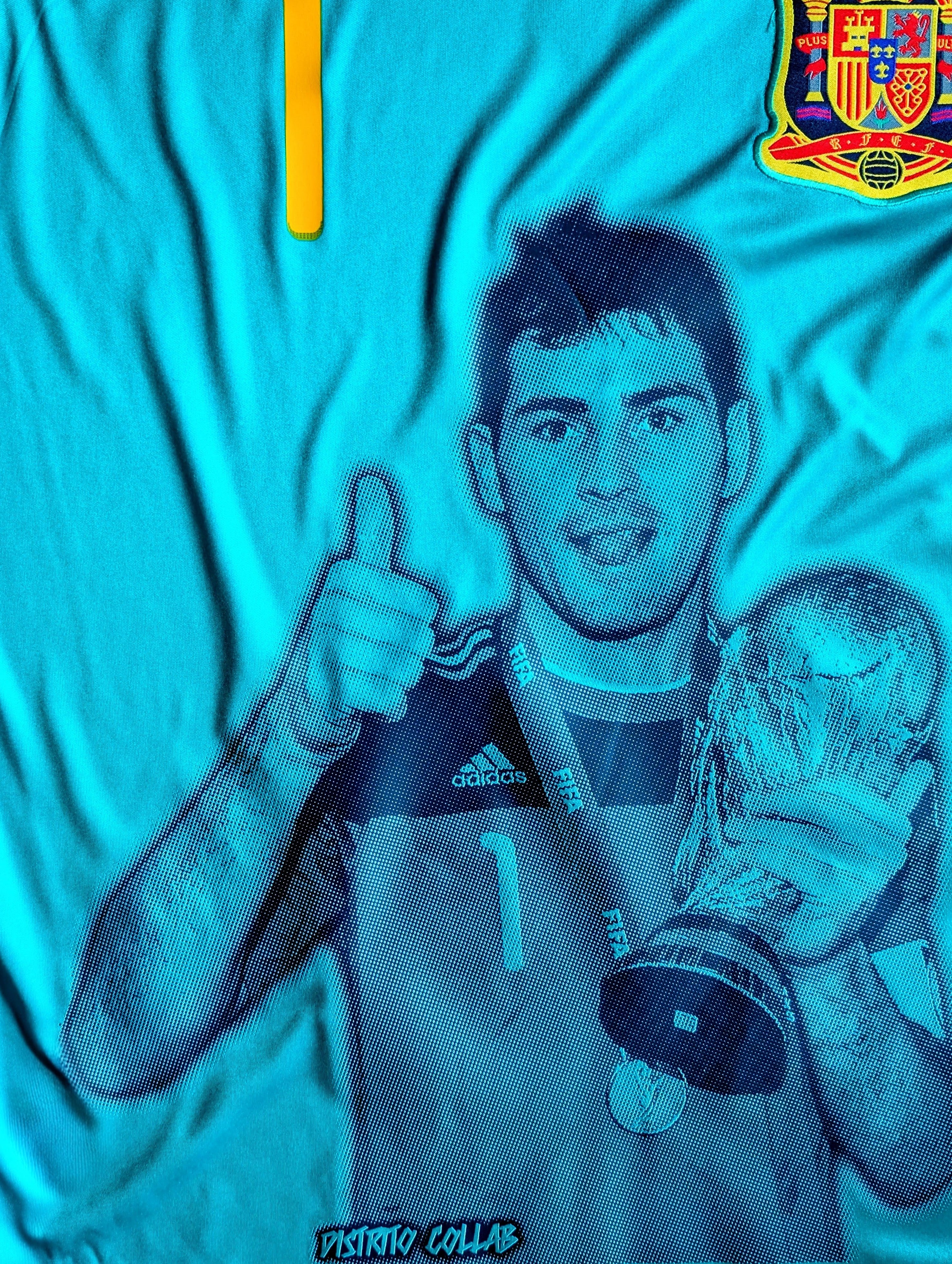 JERSEY RETRO SELECCIÓN ESPAÑA 2010 X CASILLAS