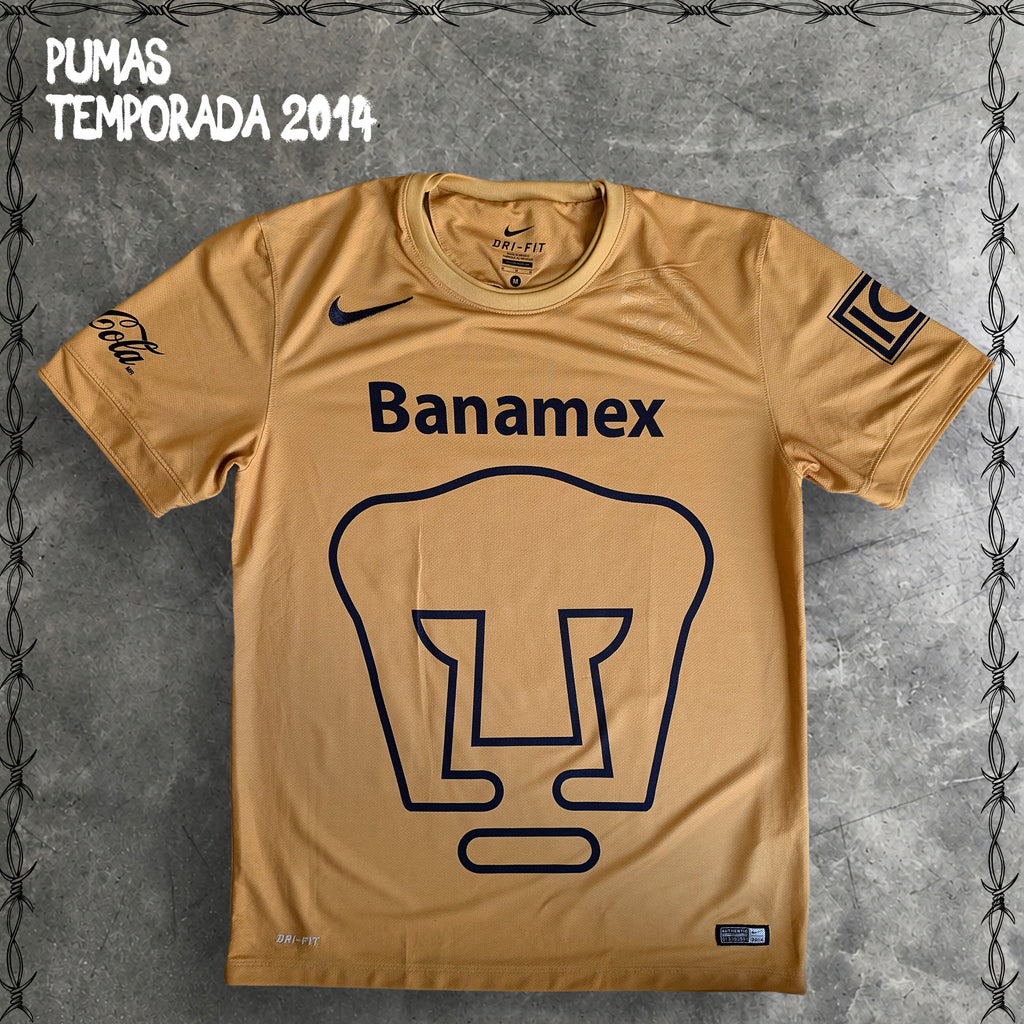 JERSEY RETRO UNAM PUMAS ORIGINAL X MURAL JUAN O’GORMAN