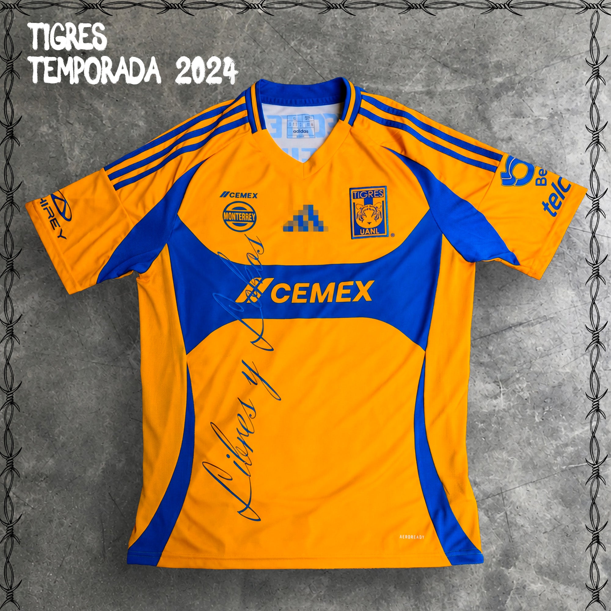 JERSEY TIGRES  X LIBRES Y LOKOS