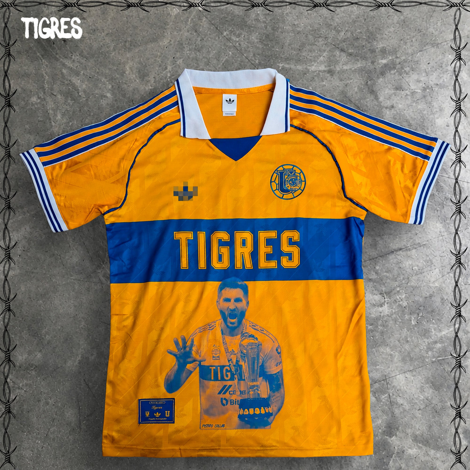 JERSEY RETRO TIGRES  X GIGNAC