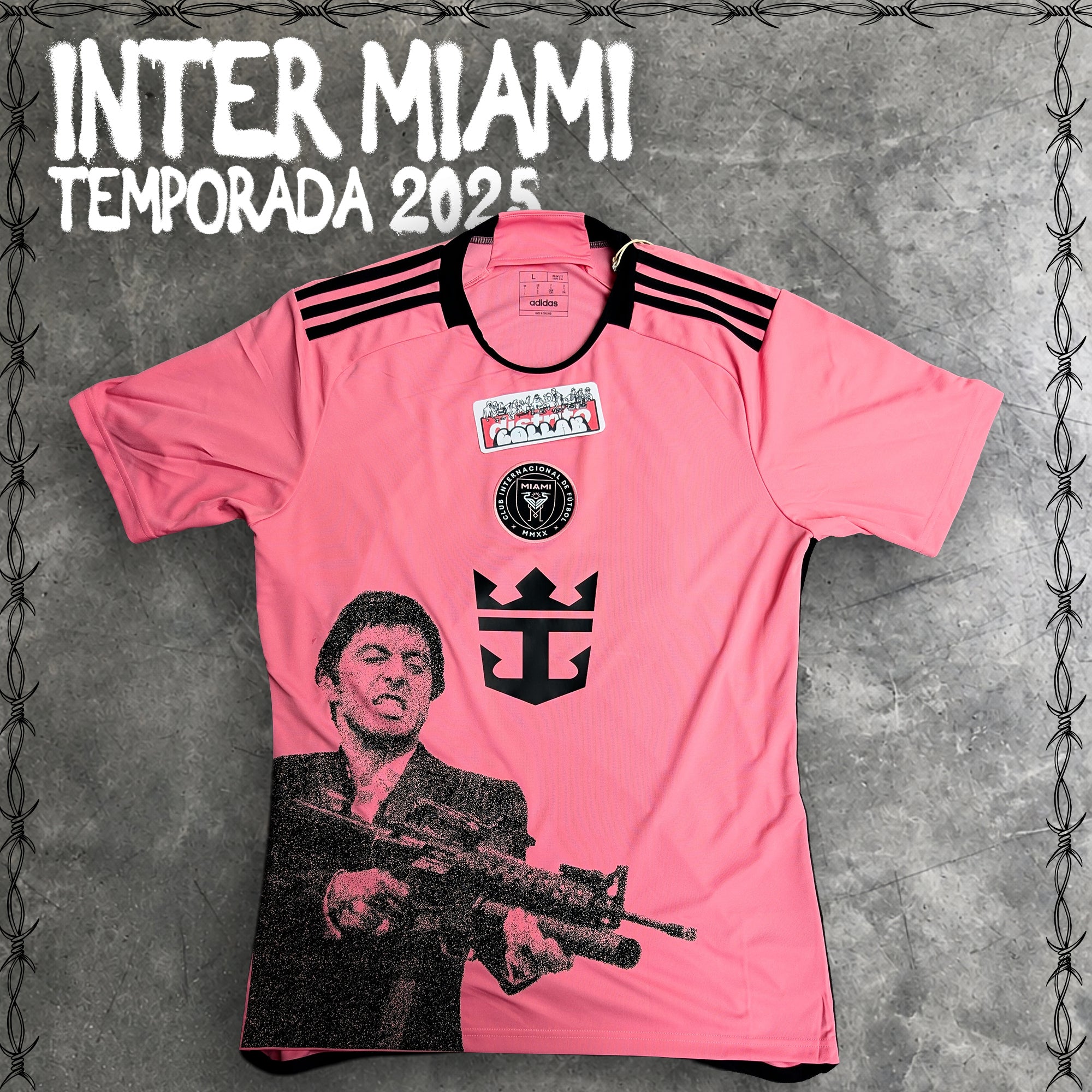 JERSEY INTER DE MIAMI X TONY MONTANA (SCARFACE) ORIGINAL