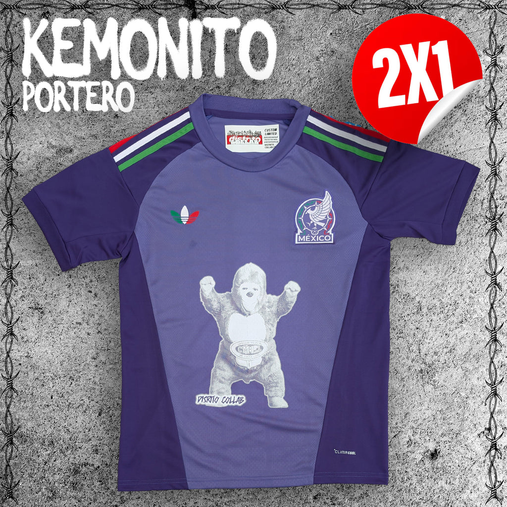 JERSEY INTERVENIDO SELECCIÓN MEXICANA X KEMONITO