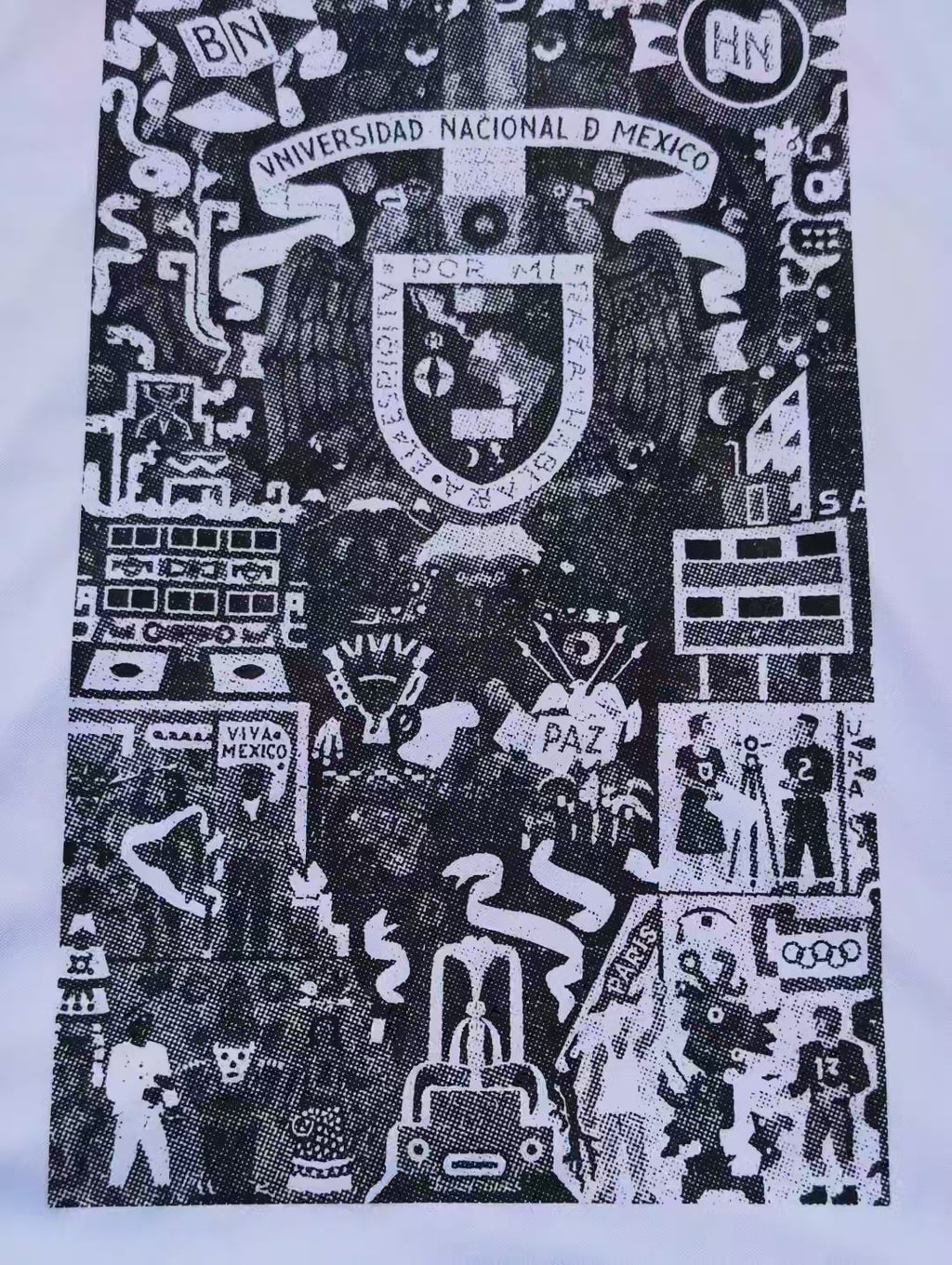 JERSEY RETRO PUMAS UNAM X MURAL JUAN O'GORMAN