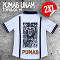 JERSEY RETRO PUMAS UNAM X MURAL JUAN O'GORMAN