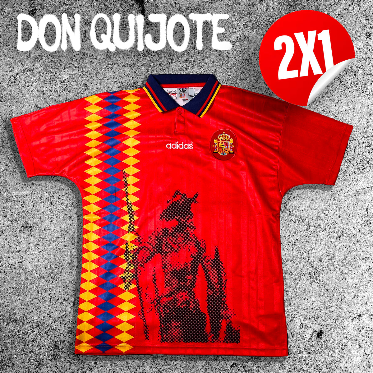 JERSEY SELECCIÓN ESPAÑA X DON QUIJOTE
