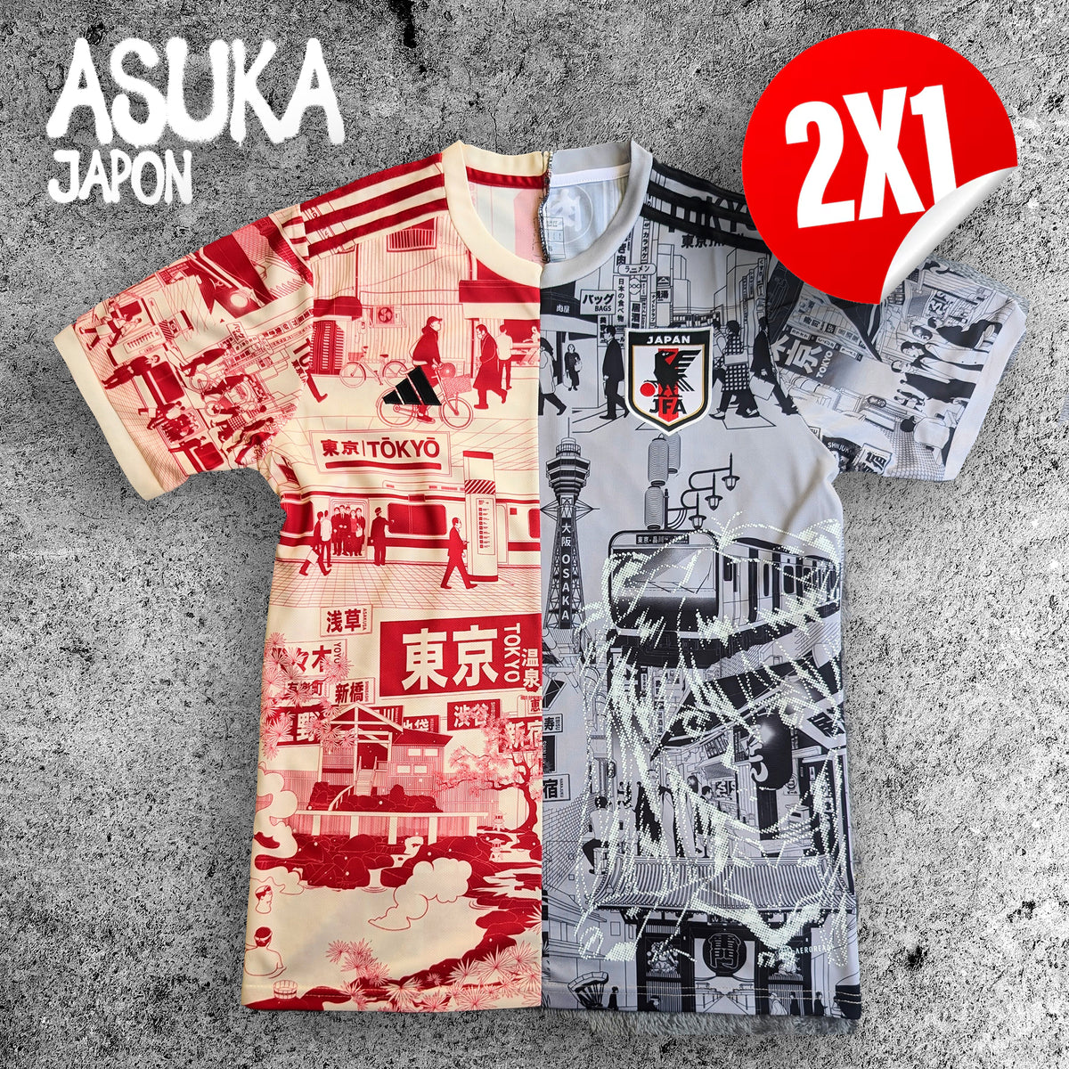 JERSEY BOOTLEG JAPÓN X ASUKA EVANGELION