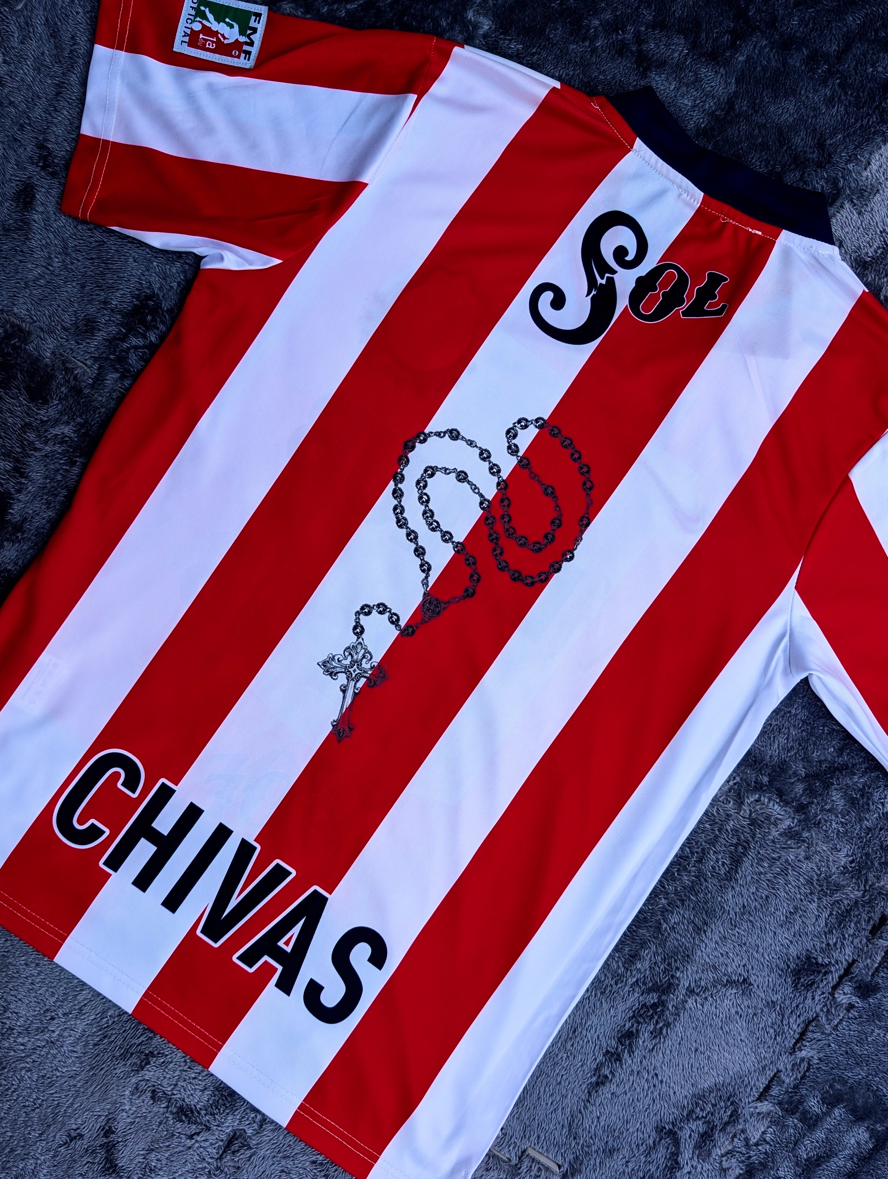 JERSEY RETRO CHIVAS 1998 X VIRGEN