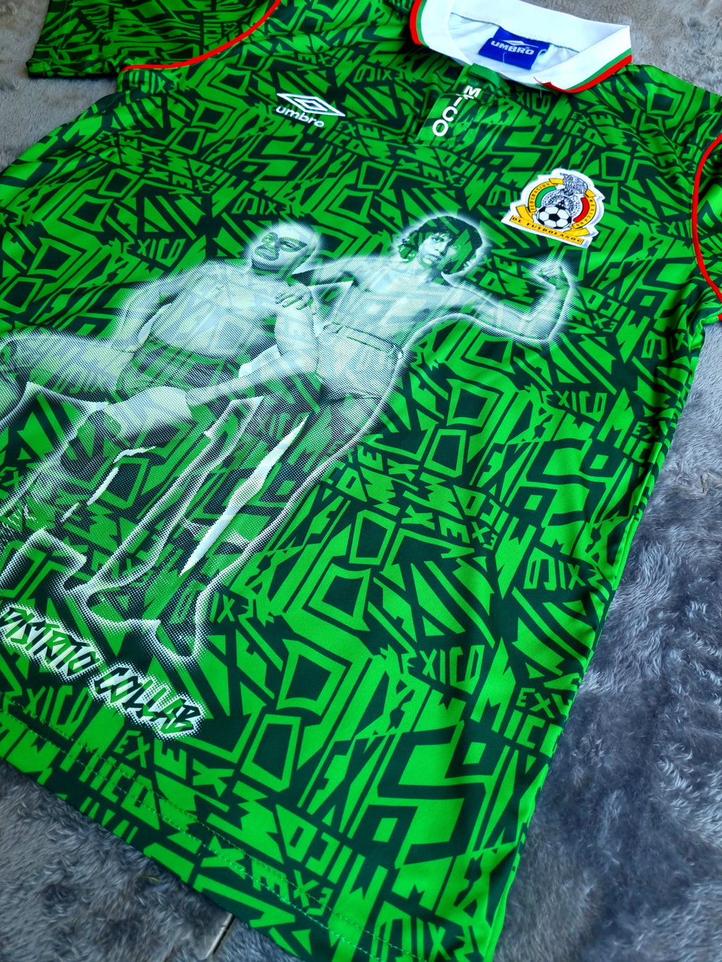 JERSEY RETRO SELECCIÓN MEXICANA 94 X NACHO LIBRE