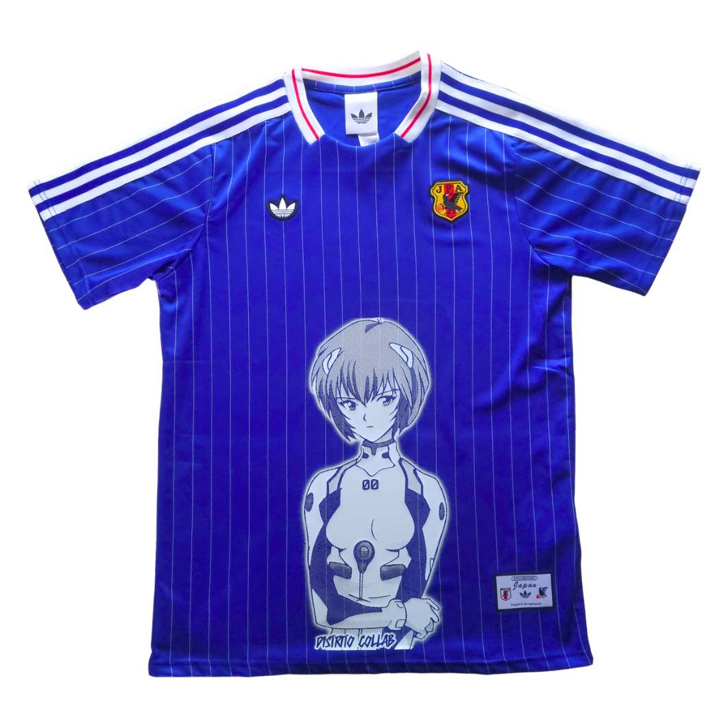 JERSEY RETRO SELECCIÓN DE JAPÓN 94 X EVA-01 / REI AYANAMI 🇯🇵