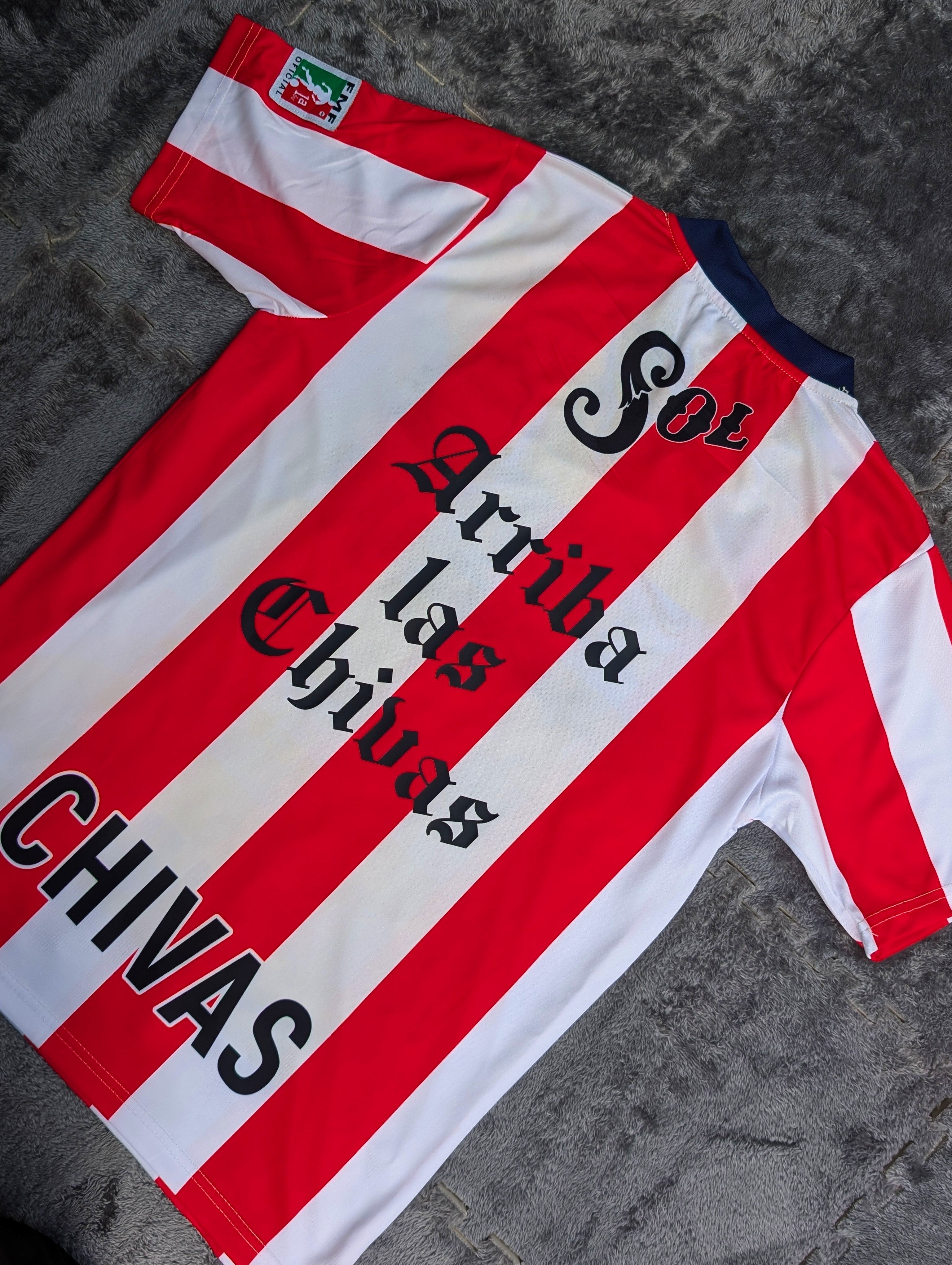 JERSEY RETRO CHIVAS 1998 X CHENTE FERNANDEZ