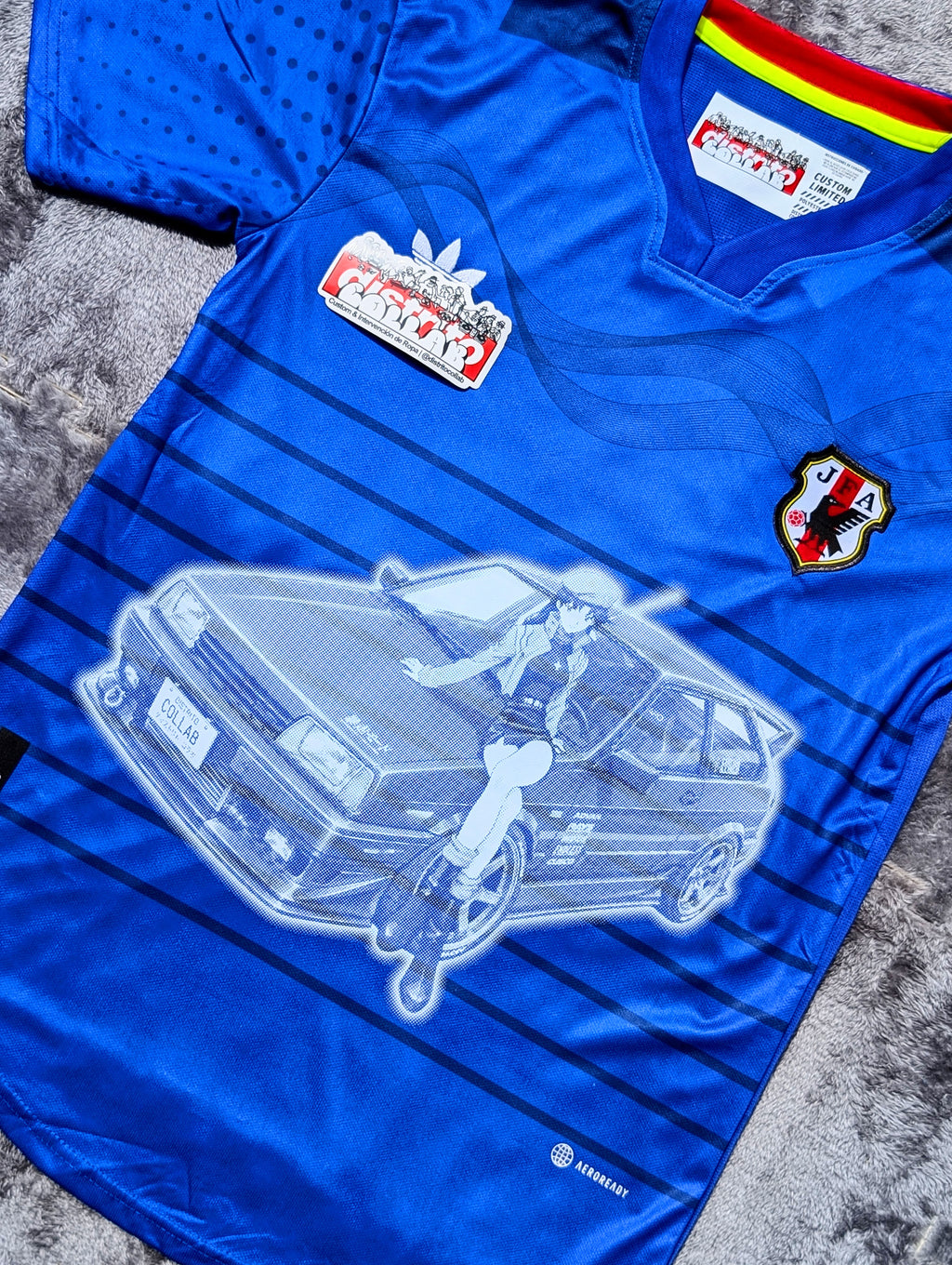 JERSEY RETRO SELECCIÓN DE JAPÓN X MISATO KATSURAGI EVANGELION