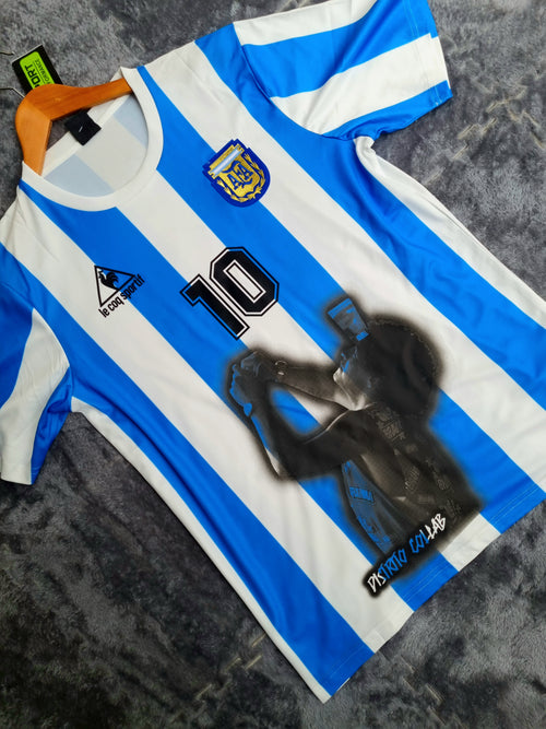 JERSEY RETRO SELECCIÓN DE ARGENTINA  86 X MARADONA