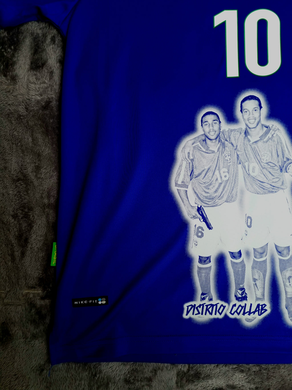 JERSEY RETRO SELECCIÓN DE BRASIL VISITANTE 98 X RONALDIHNO