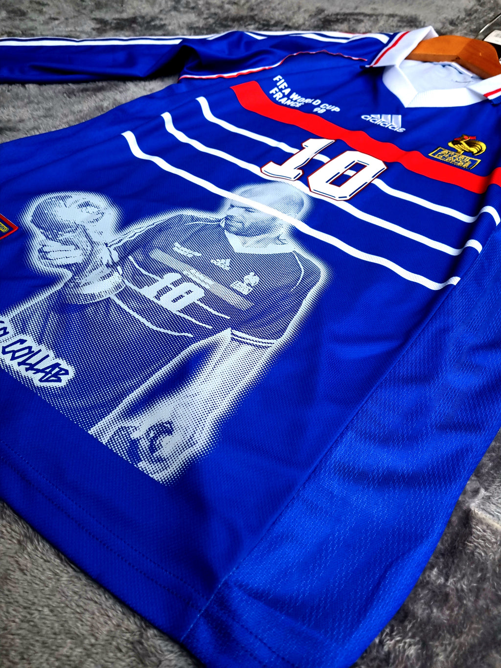 JERSEY RETRO SELECCIÓN FRANCIA 1998  X ZIDANE