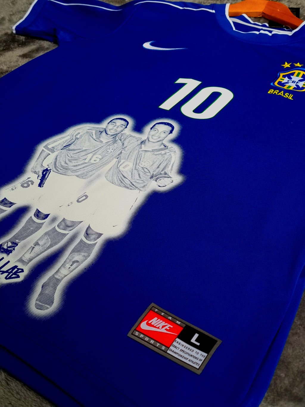 JERSEY RETRO SELECCIÓN DE BRASIL VISITANTE 98 X RONALDIHNO