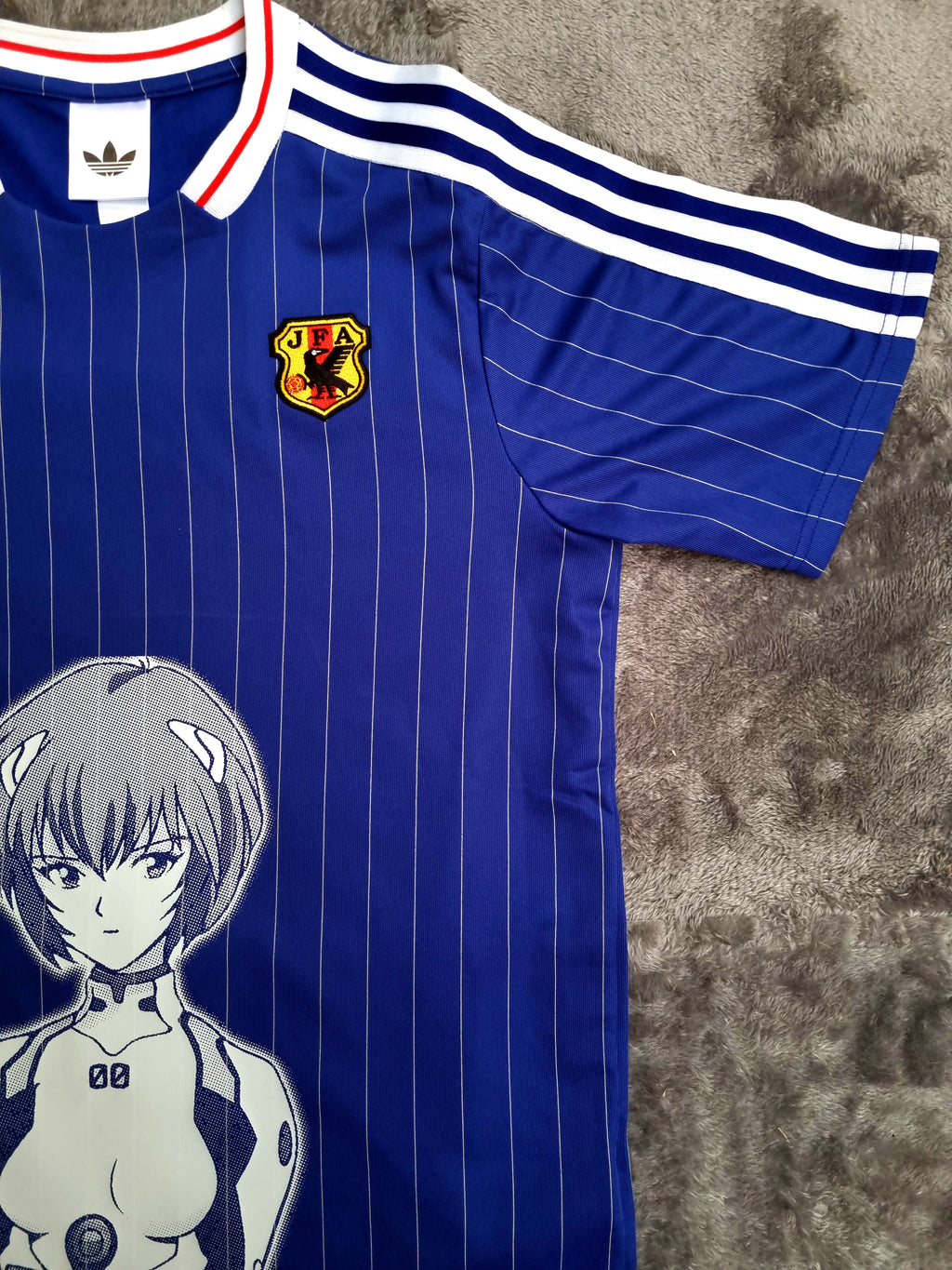 JERSEY RETRO SELECCIÓN DE JAPÓN 94 X EVA-01 / REI AYANAMI 🇯🇵