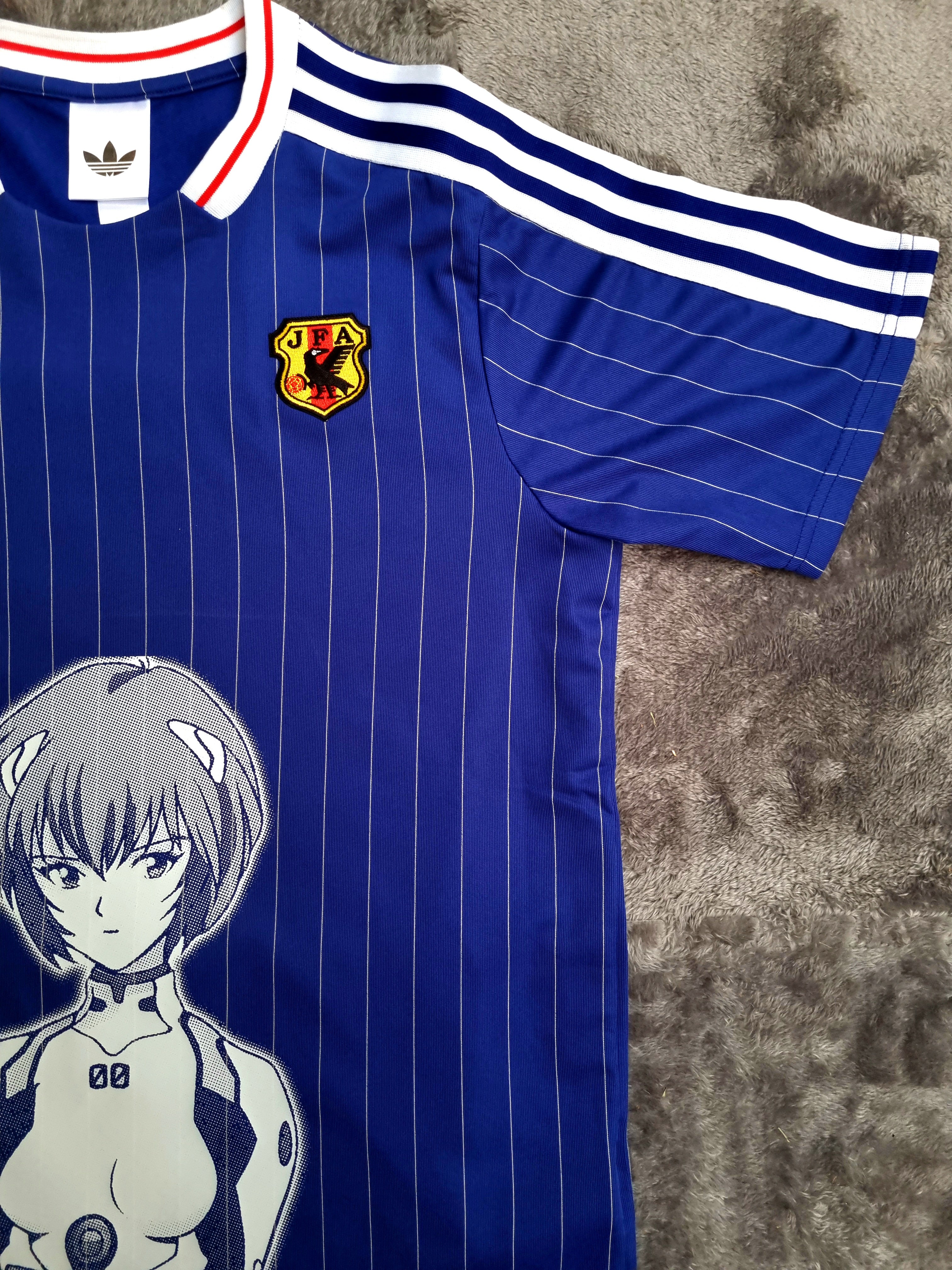 JERSEY RETRO SELECCIÓN DE JAPÓN 94 X EVA-01 / REI AYANAMI 🇯🇵