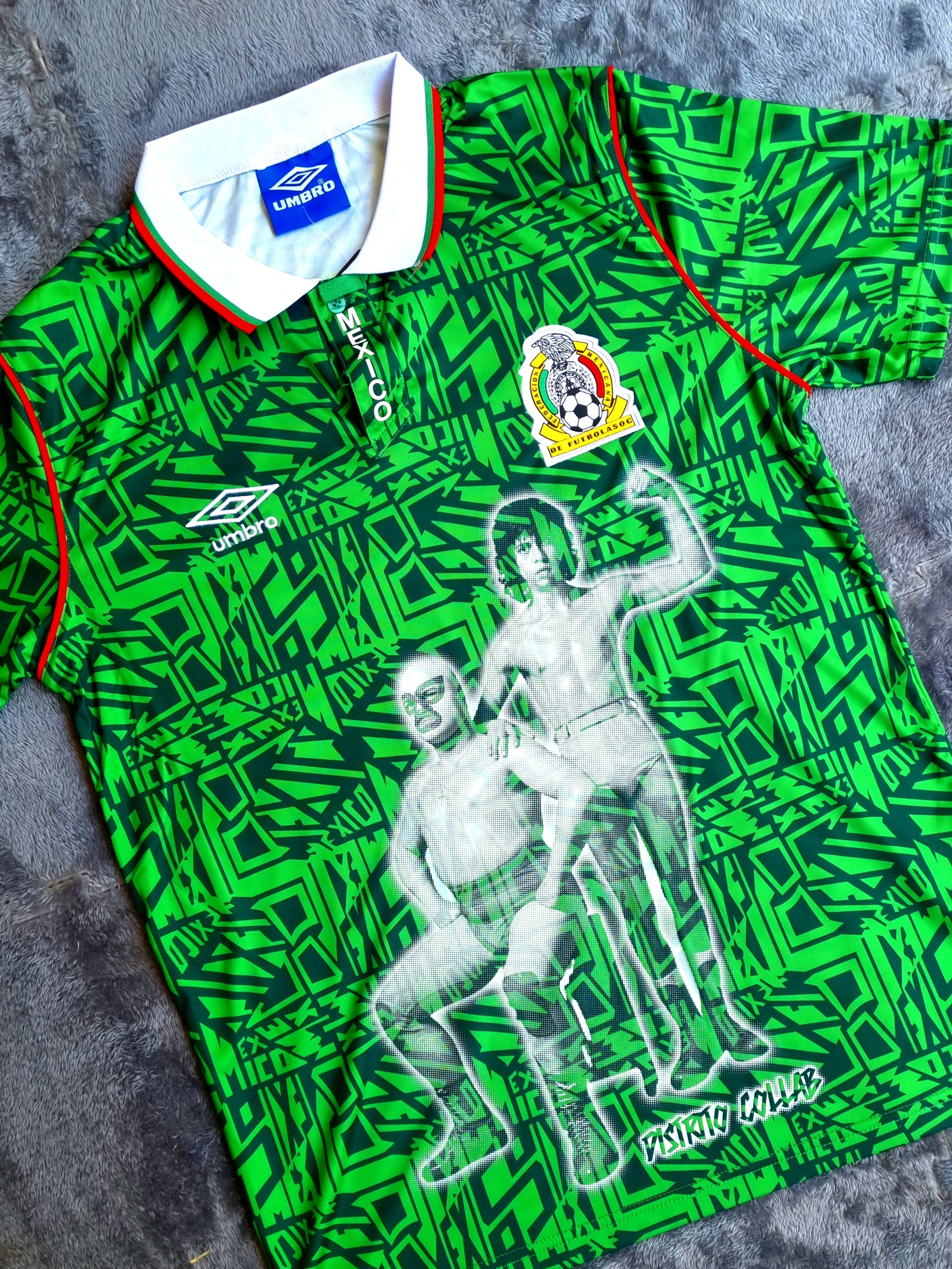JERSEY RETRO SELECCIÓN MEXICANA 94 X NACHO LIBRE