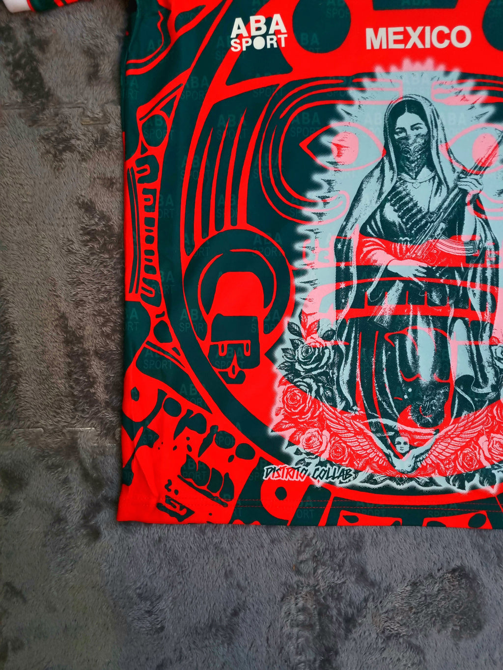 JERSEY RETRO SELECCIÓN MEXICANA 98 X VIRGEN MARÍA
