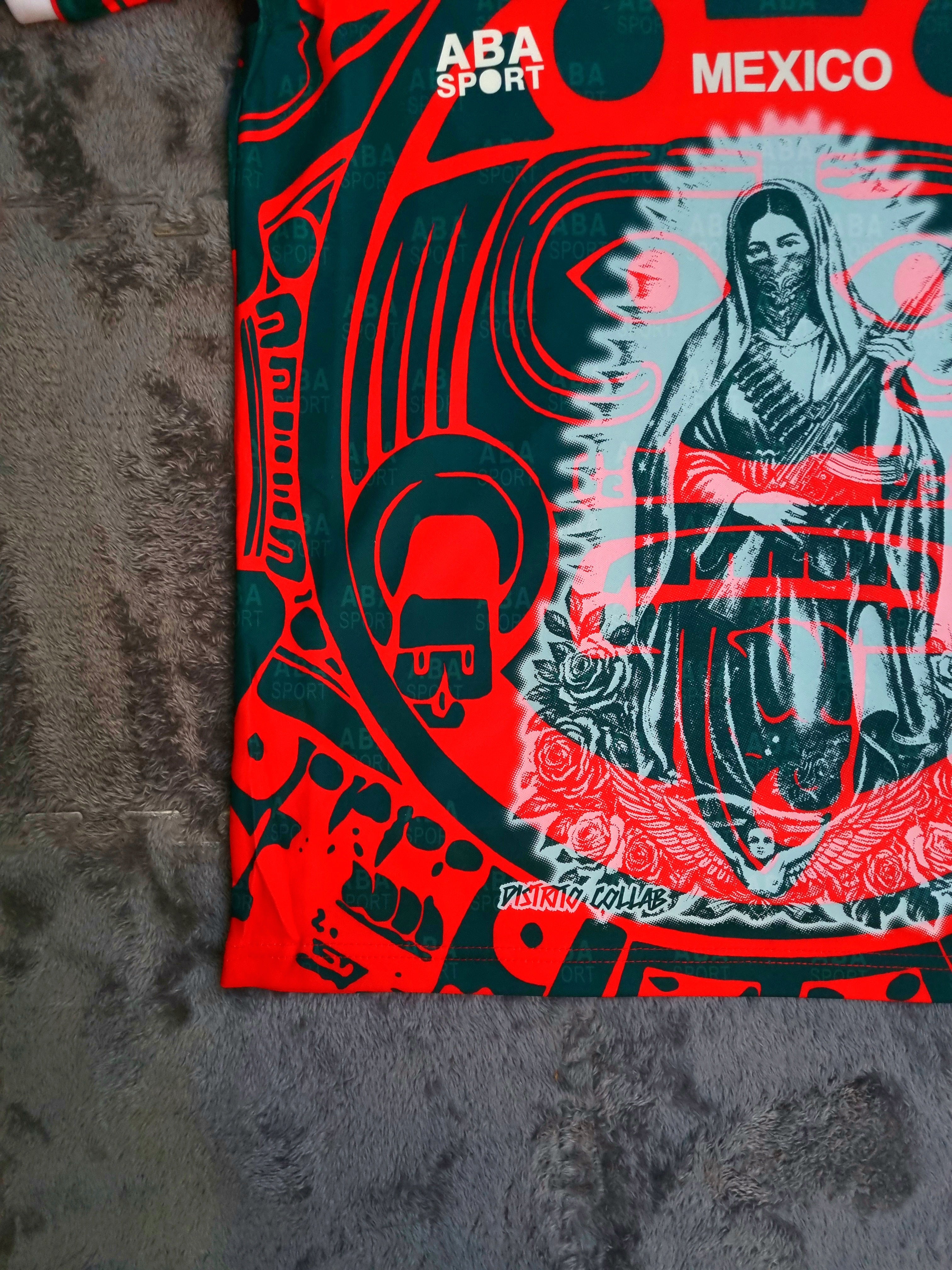 JERSEY RETRO SELECCIÓN MEXICANA 98 X VIRGEN MARÍA