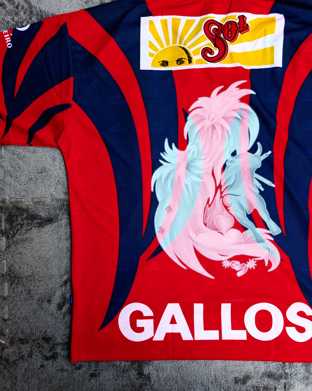 JERSEY RETRO GALLOS  X DISTRITO COLLAB