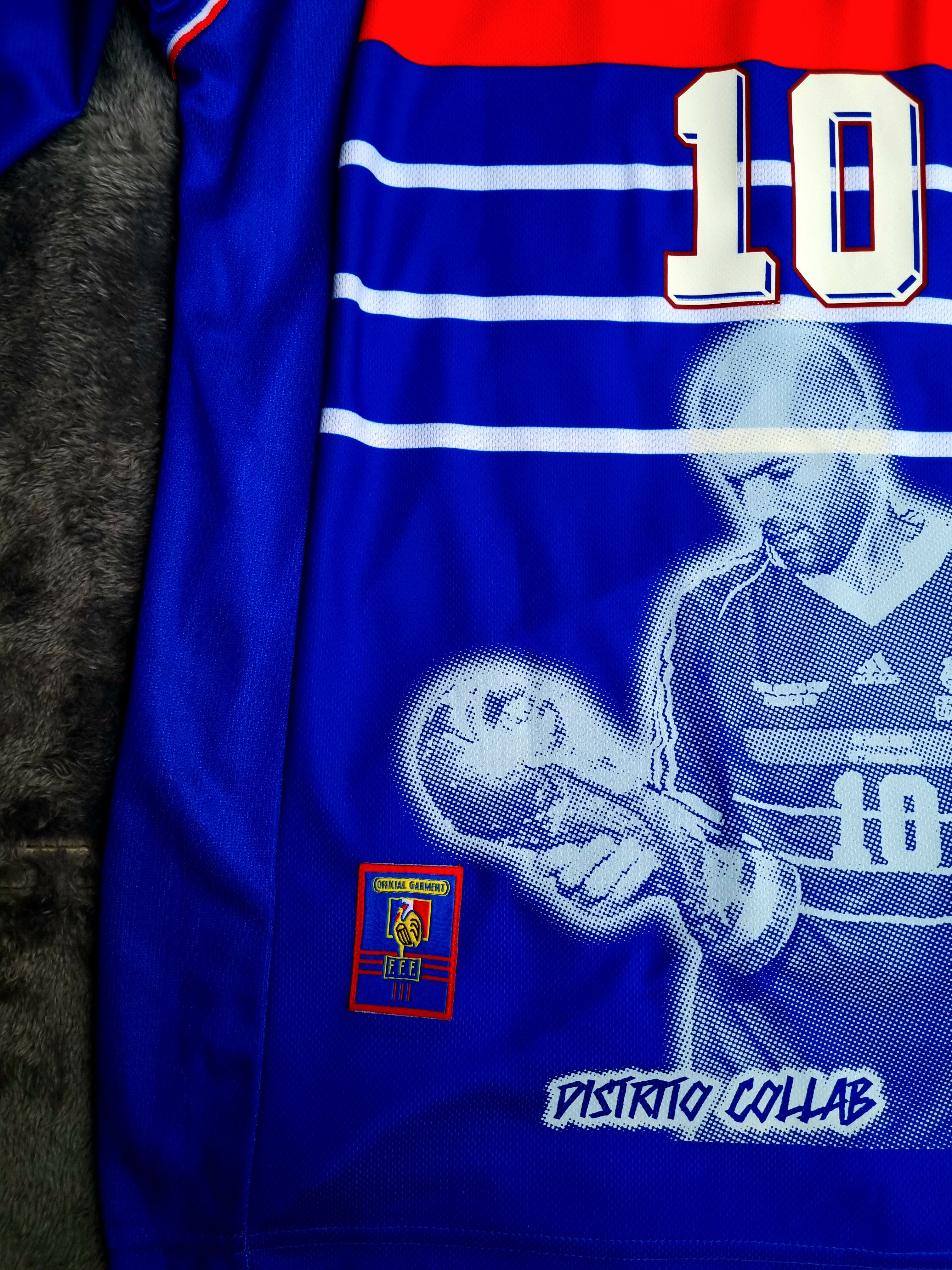 JERSEY RETRO SELECCIÓN FRANCIA 1998  X ZIDANE