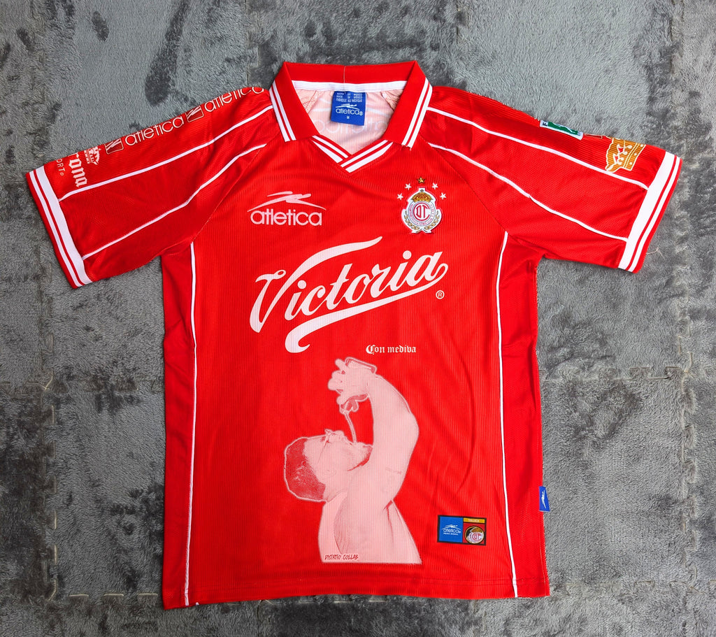 JERSEY RETRO TOLUCA 1999 X ALEXIS VEGA