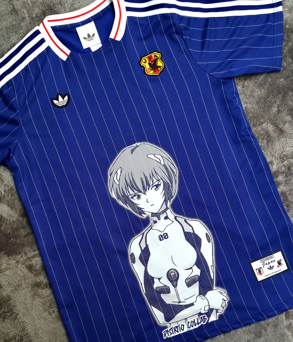 JERSEY RETRO SELECCIÓN DE JAPÓN 94 X EVA-01 / REI AYANAMI 🇯🇵