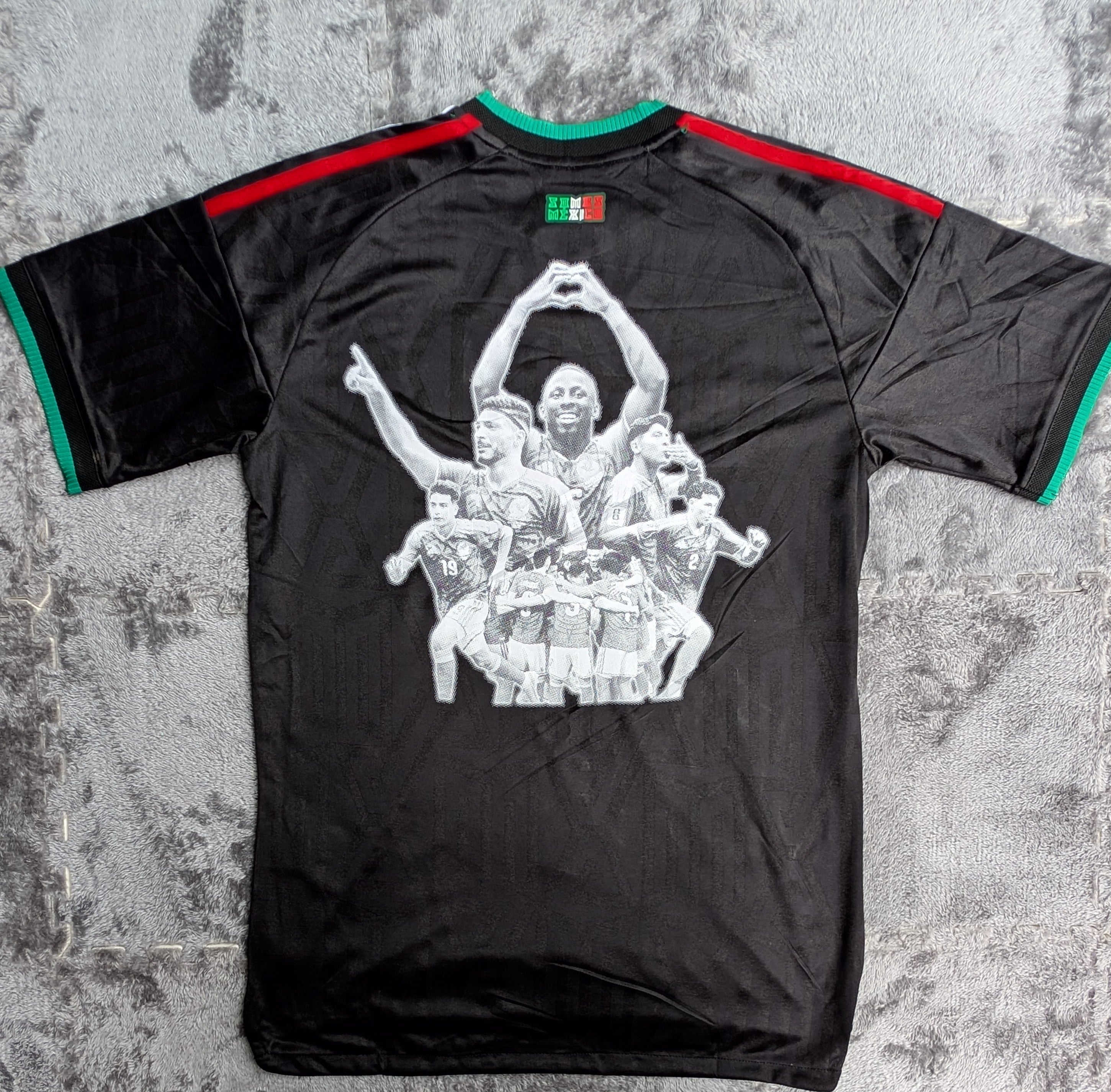 JERSEY SELECCIÓN MEXICANA NEGRO  X ANGEL DE LA NDEPENDENCIA