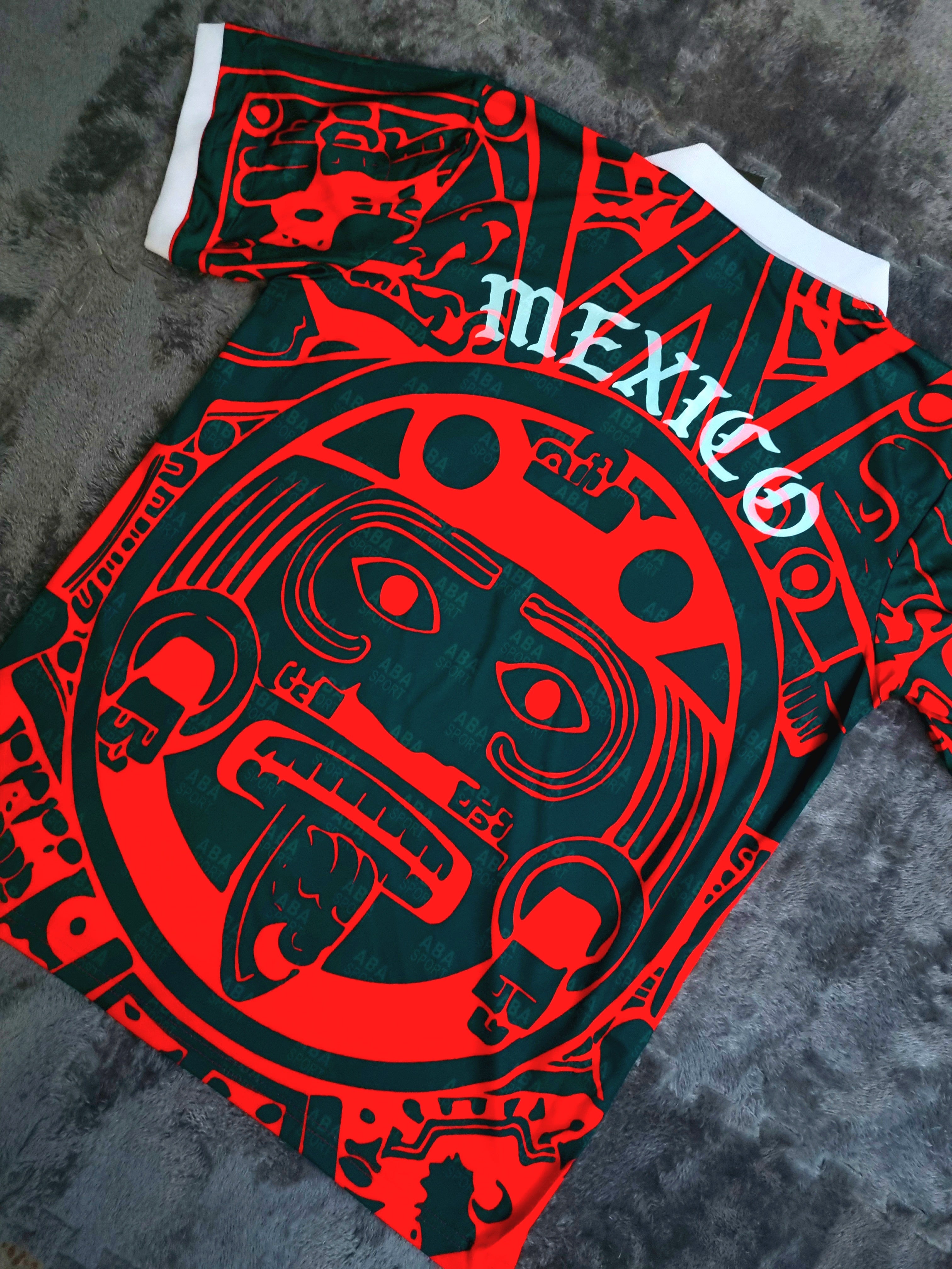 JERSEY RETRO SELECCIÓN MEXICANA 98 X VIRGEN MARÍA